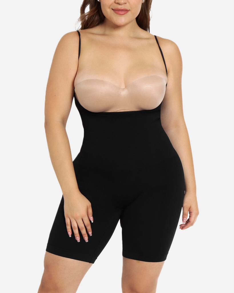 Faja Moldeadora Body Short con Tirantes – SHAPEX